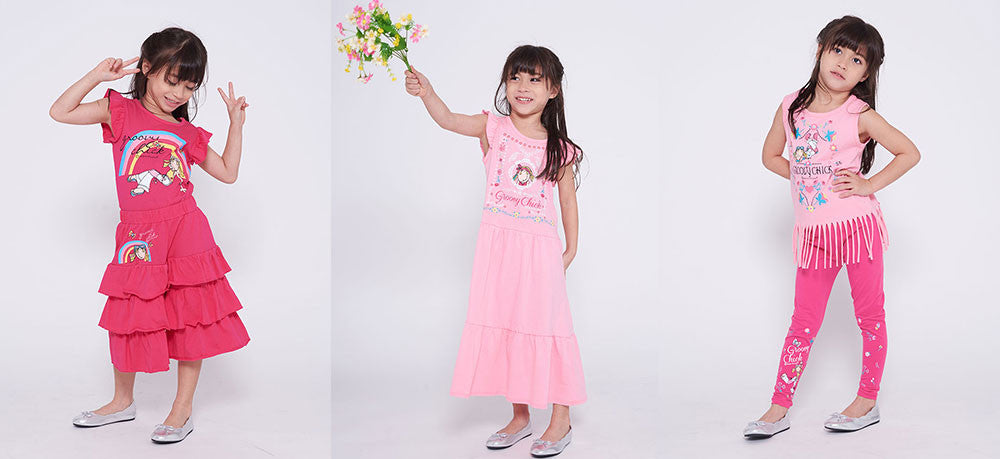 Update แฟชั่นชุดเสื้อผ้าเด็กผู้หญิง Groovy Chick 2017
