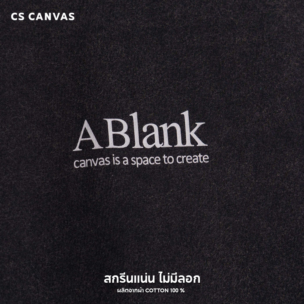 COZY FEEL - A Blank Canvas เสื้อฟอกทรงโอเวอร์ไซซ์