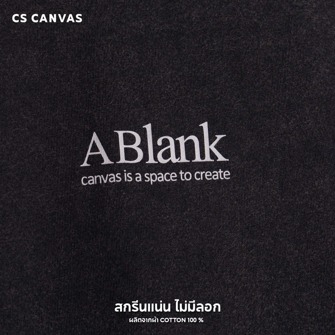 COZY FEEL - A Blank Canvas เสื้อฟอกทรงโอเวอร์ไซซ์