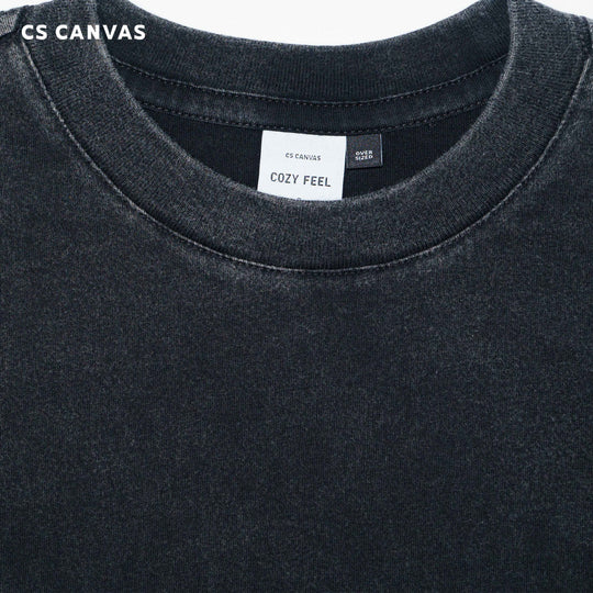 COZY FEEL เสื้อฟอกทรงโอเวอร์ไซซ์