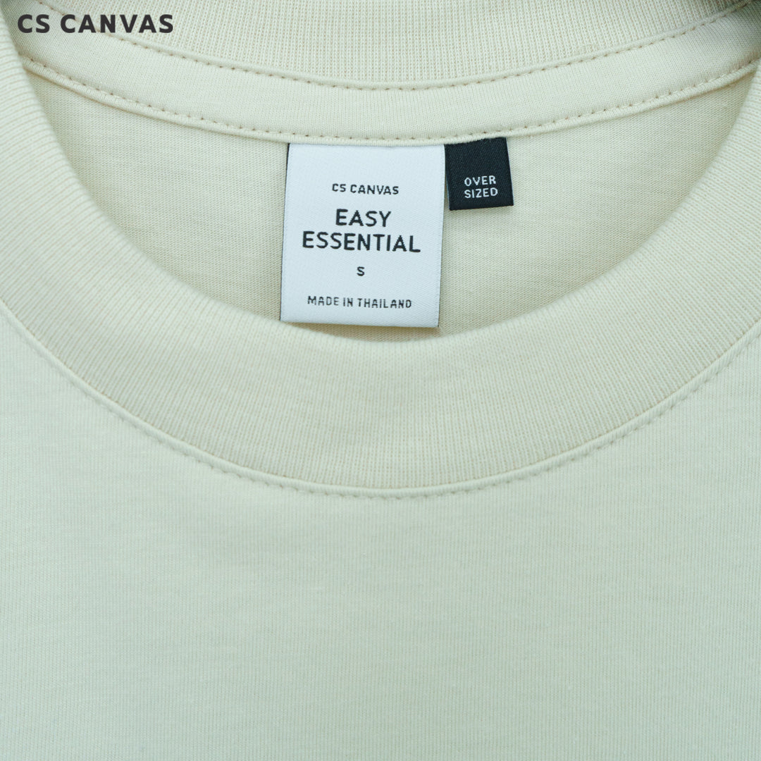 EASY ESSENTIAL เสื้อยืดทรงโอเวอร์ไซซ์