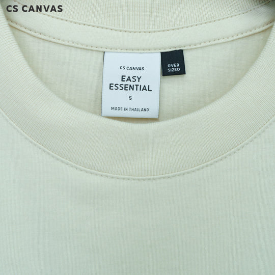 EASY ESSENTIAL เสื้อยืดทรงโอเวอร์ไซซ์