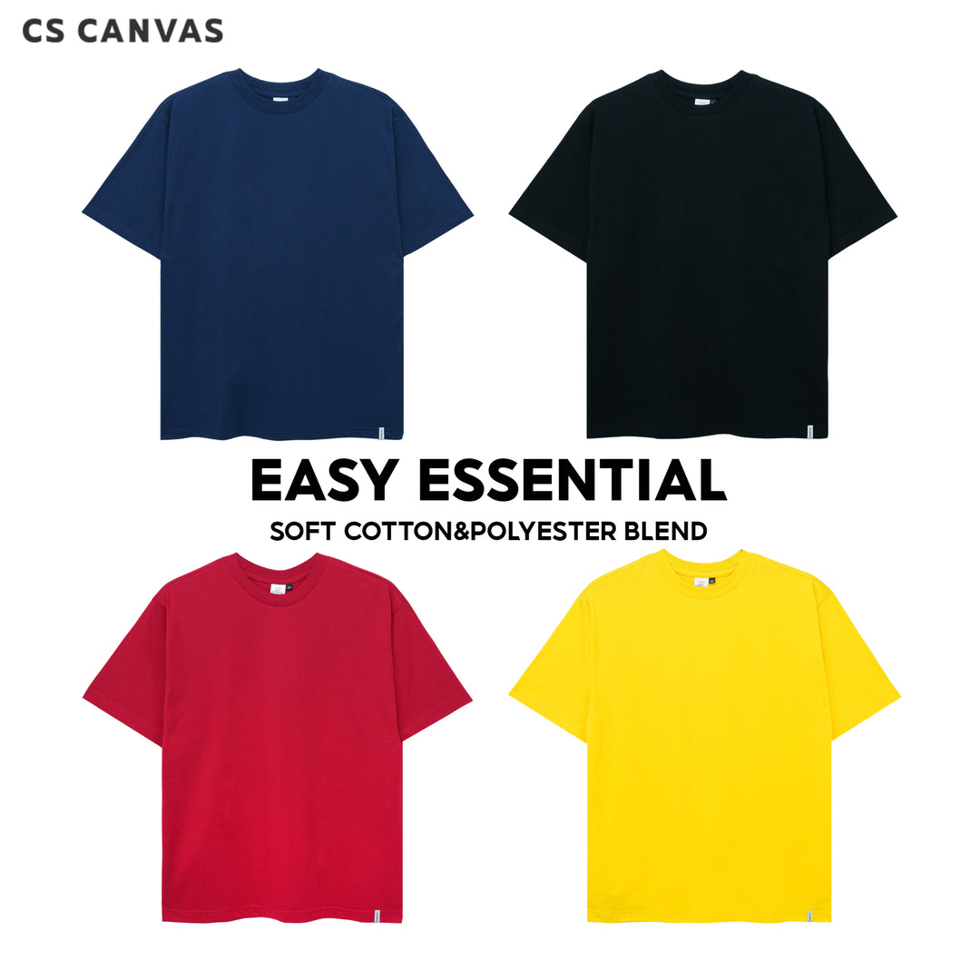 EASY ESSENTIAL เสื้อยืดทรงโอเวอร์ไซซ์