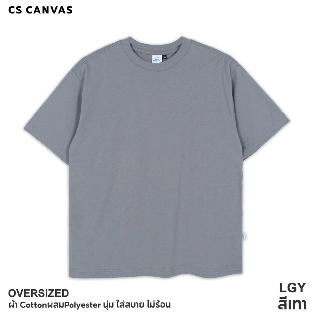 EASY ESSENTIAL เสื้อยืดทรงโอเวอร์ไซซ์