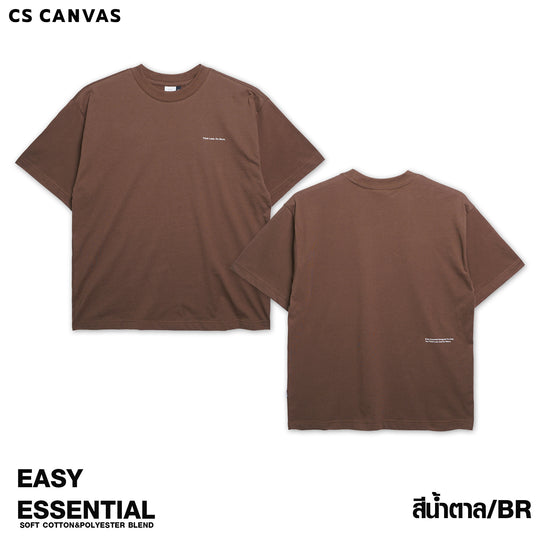 EASY ESSENTIAL เสื้อยืดทรงโอเวอร์ไซซ์  Think Less. Do More.