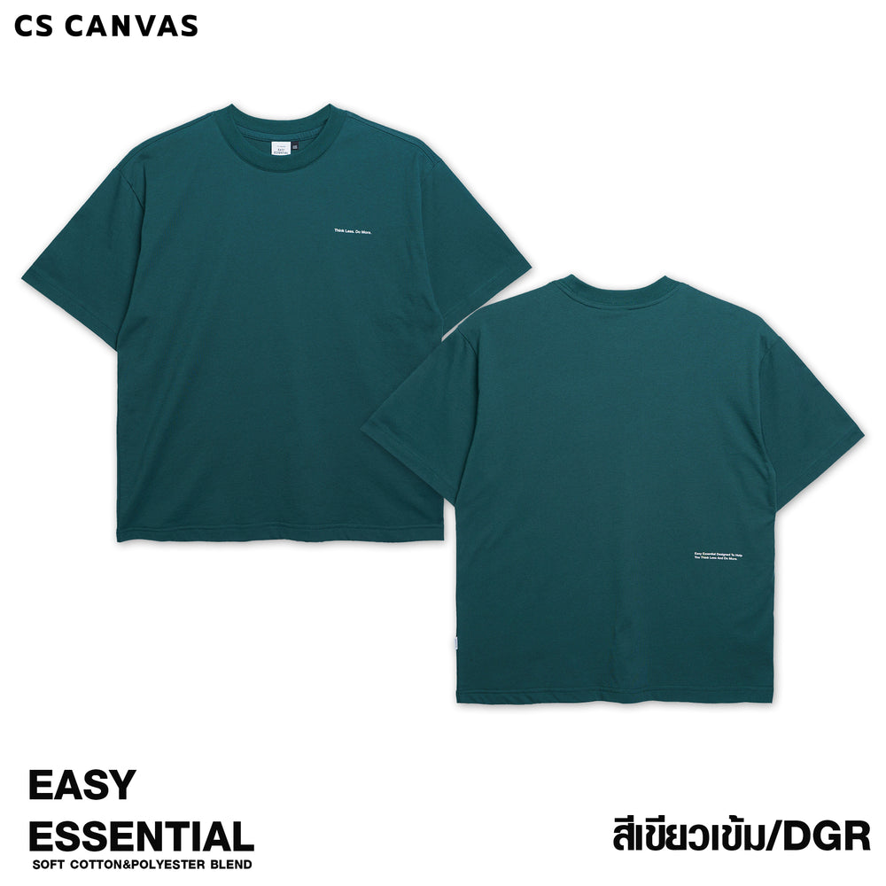 EASY ESSENTIAL เสื้อยืดทรงโอเวอร์ไซซ์  Think Less. Do More.