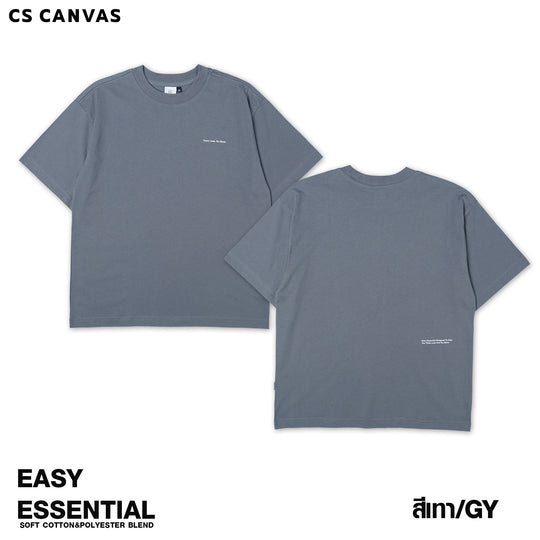 EASY ESSENTIAL เสื้อยืดทรงโอเวอร์ไซซ์  Think Less. Do More.