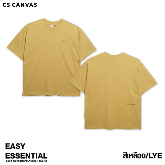EASY ESSENTIAL เสื้อยืดทรงโอเวอร์ไซซ์  Think Less. Do More.