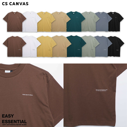 EASY ESSENTIAL เสื้อยืดทรงโอเวอร์ไซซ์  Think Less. Do More.