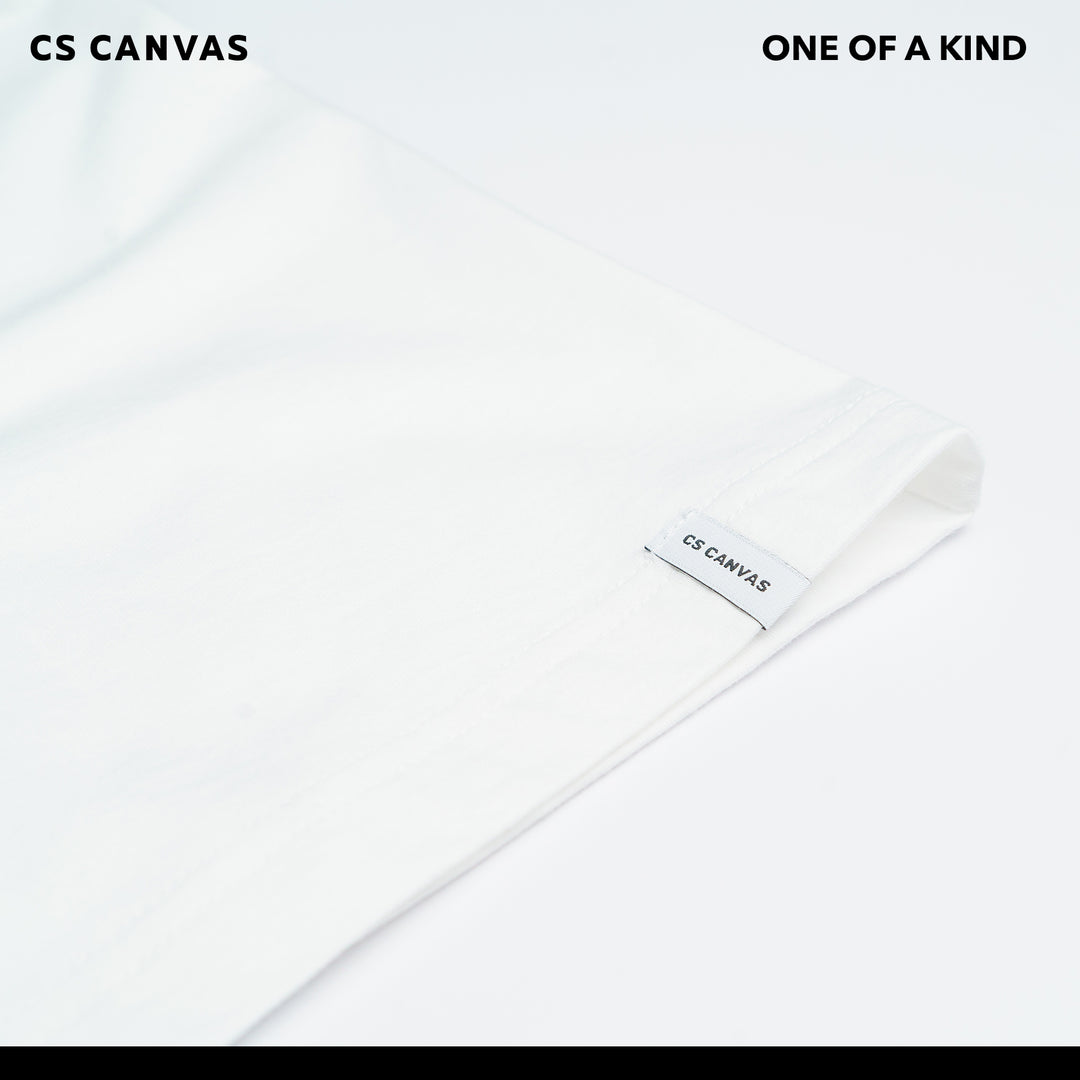 ONE OF A KIND เสื้อยืดทรงโอเวอร์ไซซ์ A Blank Canvas