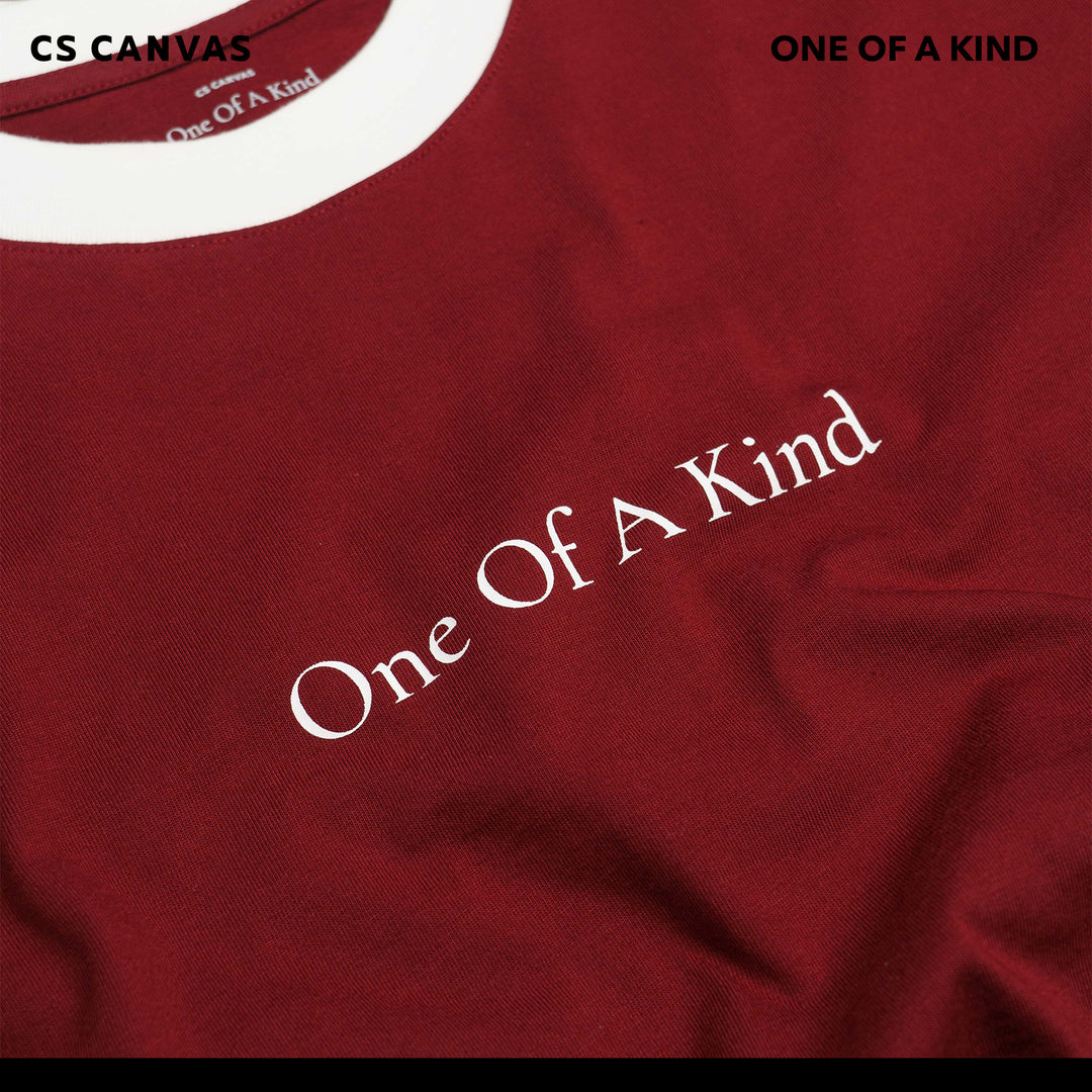 ONE OF A KIND เสื้อยืดทรงโอเวอร์ไซซ์