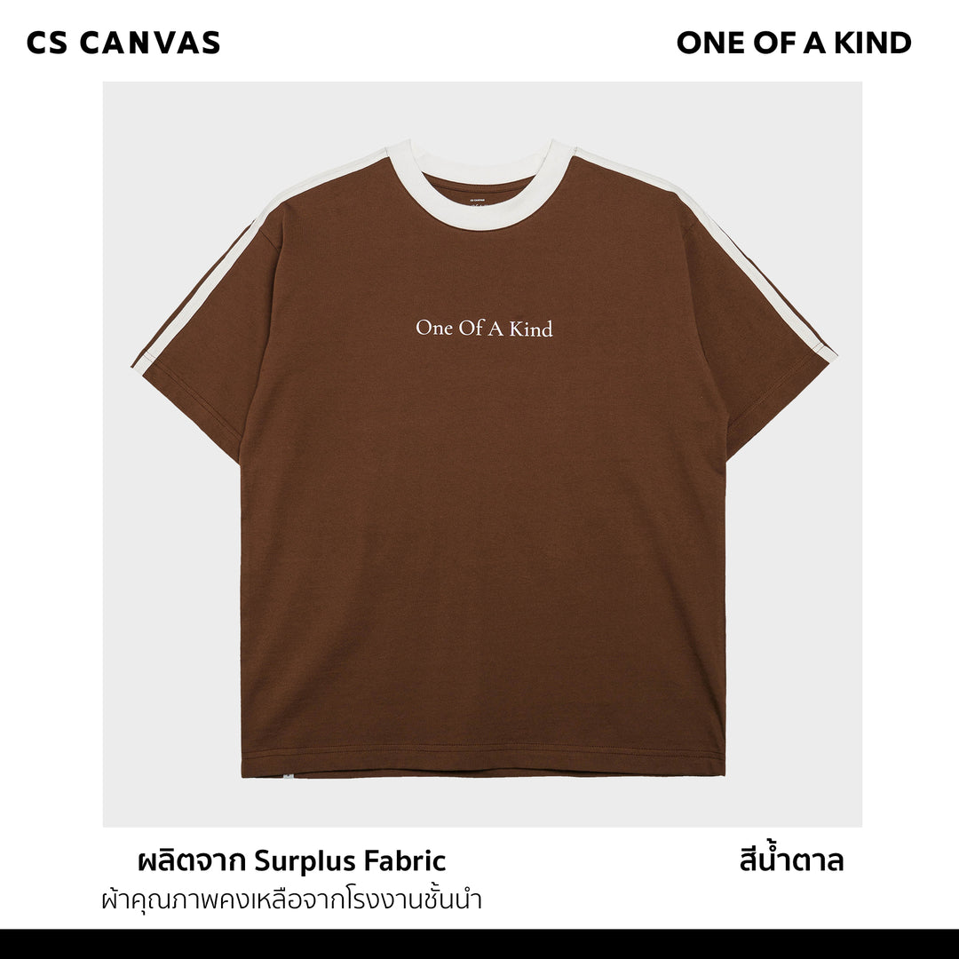 ONE OF A KIND เสื้อยืดทรงโอเวอร์ไซซ์