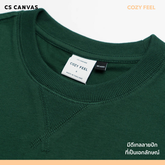 COZY FEEL เสื้อยืดทรงรีแลกซ์