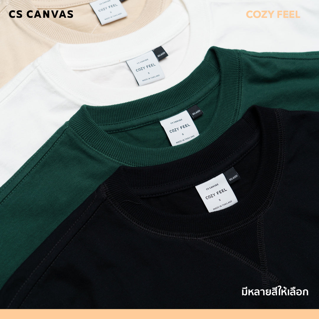 COZY FEEL เสื้อยืดทรงรีแลกซ์