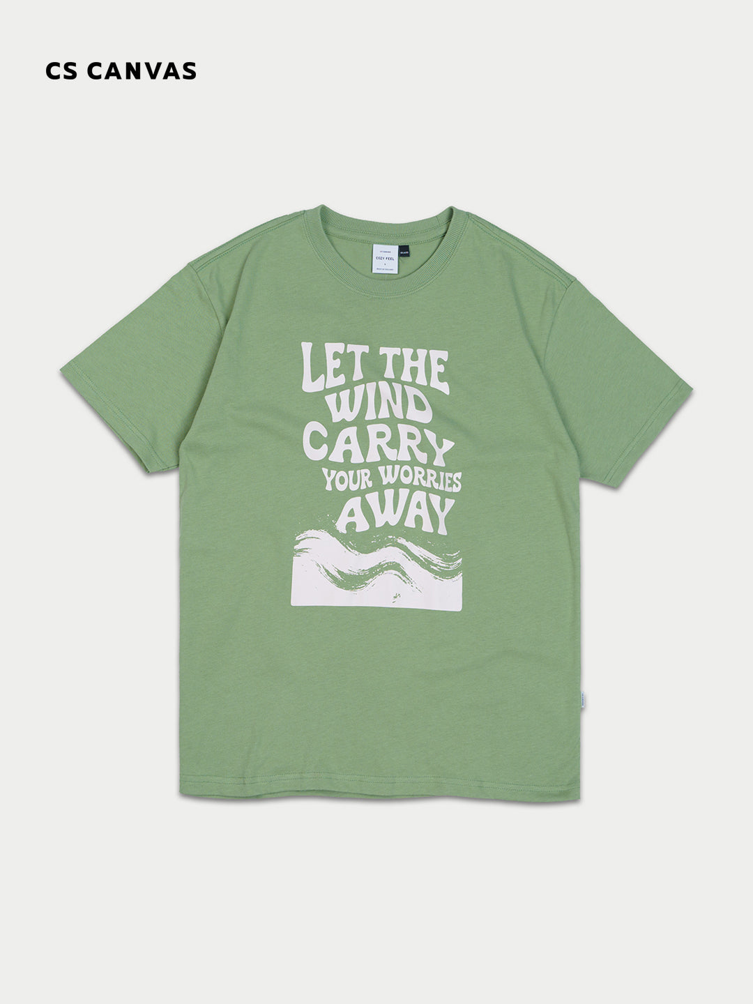 COZY FEEL เสื้อยืดทรงรีแลกซ์