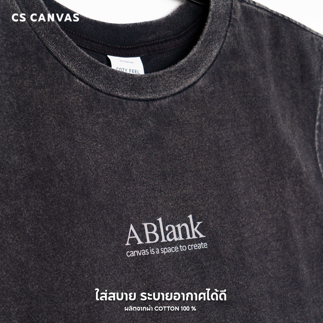 COZY FEEL - A Blank Canvas เสื้อกล้ามฟอก