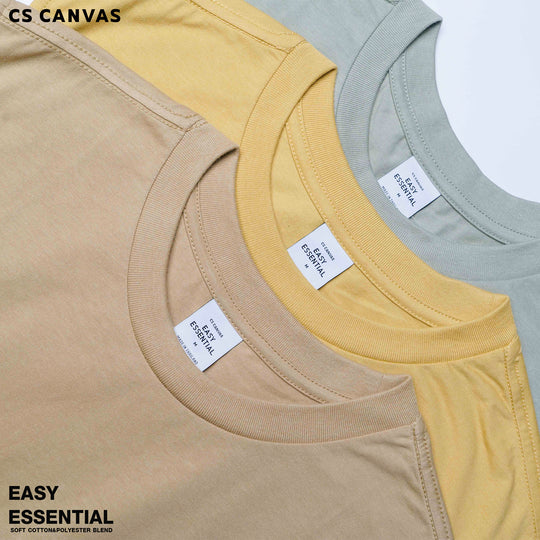 EASY ESSENTIAL เสื้อยืดแขนกุด Think Less. Do More.