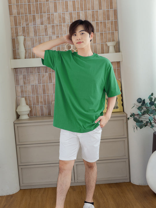 EASY ESSENTIAL เสื้อยืดทรงโอเวอร์ไซซ์