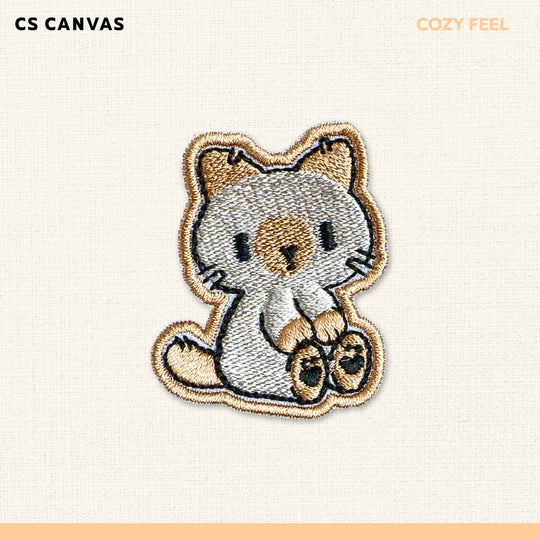 COZY FEEL เสื้อยืดทรงโอเวอร์ไซซ์มีกระเป๋าสามารถติด Patch  สำหรับเด็ก