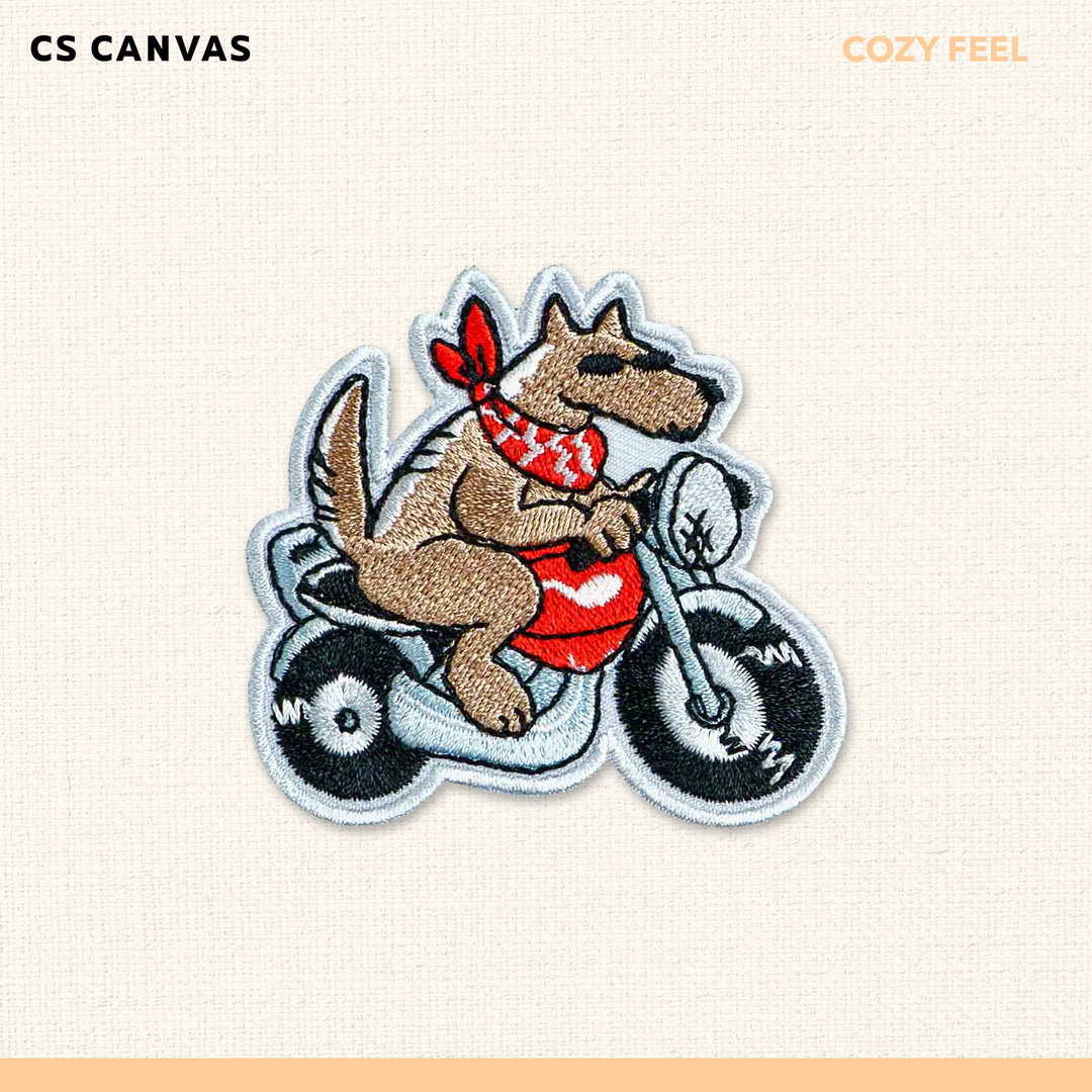 COZY FEEL เสื้อยืดทรงโอเวอร์ไซซ์มีกระเป๋าสามารถติด Patch  สำหรับเด็ก