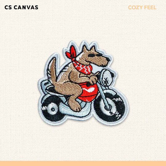 COZY FEEL เสื้อยืดทรงโอเวอร์ไซซ์มีกระเป๋าสามารถติด Patch  สำหรับเด็ก