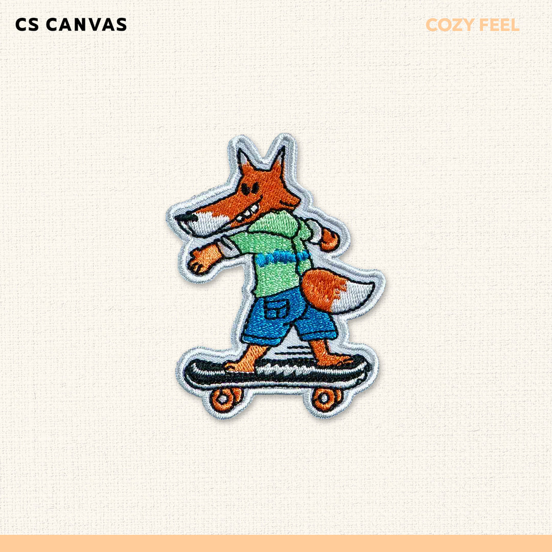 COZY FEEL เสื้อยืดทรงโอเวอร์ไซซ์มีกระเป๋าสามารถติด Patch  สำหรับเด็ก